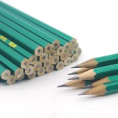 HB铅笔六角绿杆盒装(10支/盒)