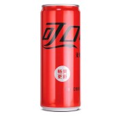 可口可乐（Coca-Cola）多口味碳酸饮料汽水330ML*24罐 整箱装 零度可乐330ml*24罐