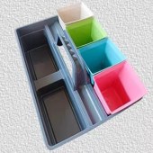 白云 手提清洁工具收纳篮