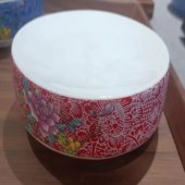 10*3圆柱冷碟芙蓉红