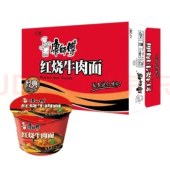 康师傅红烧牛肉面113g*12桶