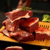 高原鲜牦牛肉炖肉(带肥）2kg-礼盒装（1000g/盒*2）